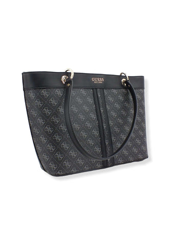 GUESS Borsa Noelle Tote Elite Grigia Coal Multi KG787923 - Sandrini Calzature e Abbigliamento
