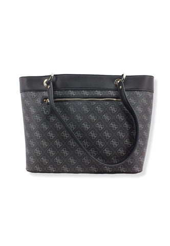 GUESS Borsa Noelle Tote Elite Grigia Coal Multi KG787923 - Sandrini Calzature e Abbigliamento