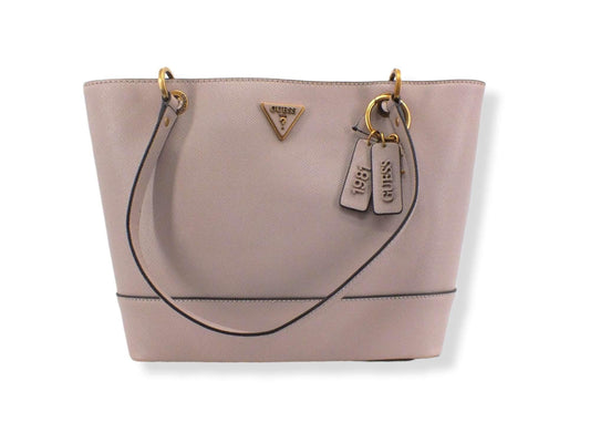 GUESS Borsa Noelle Tote Elite Logo Rosa Taupe ZB787923 - Sandrini Calzature e Abbigliamento