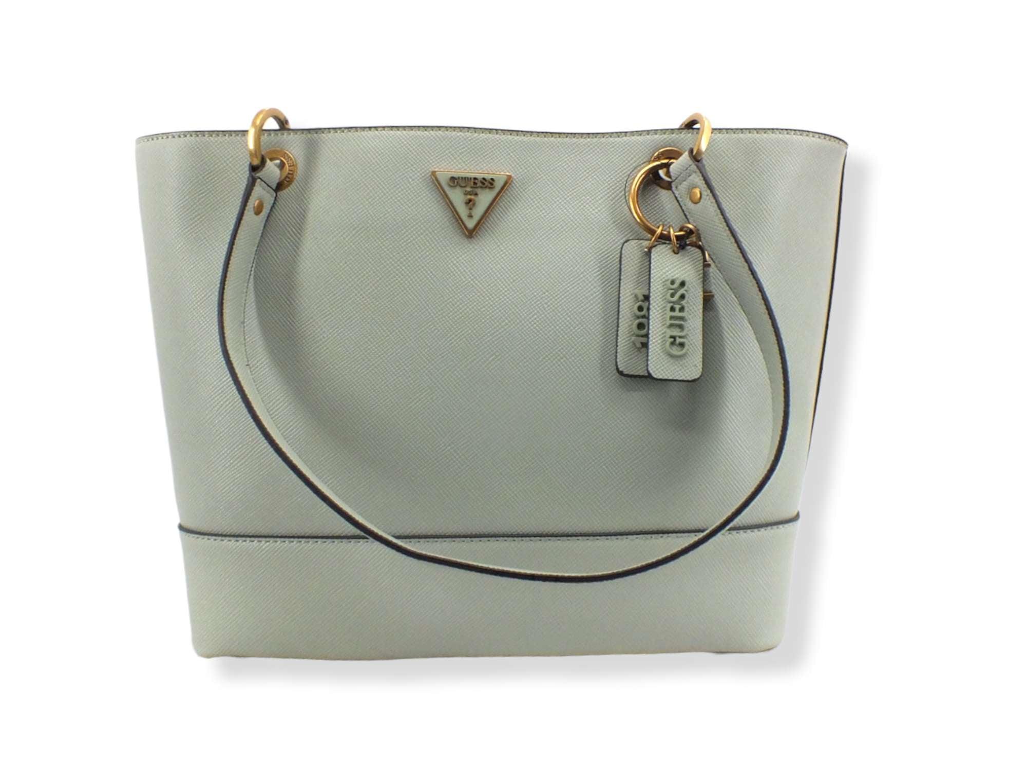 GUESS Borsa Noelle Tote Elite Logo Verde Sage ZB787923 - Sandrini Calzature e Abbigliamento