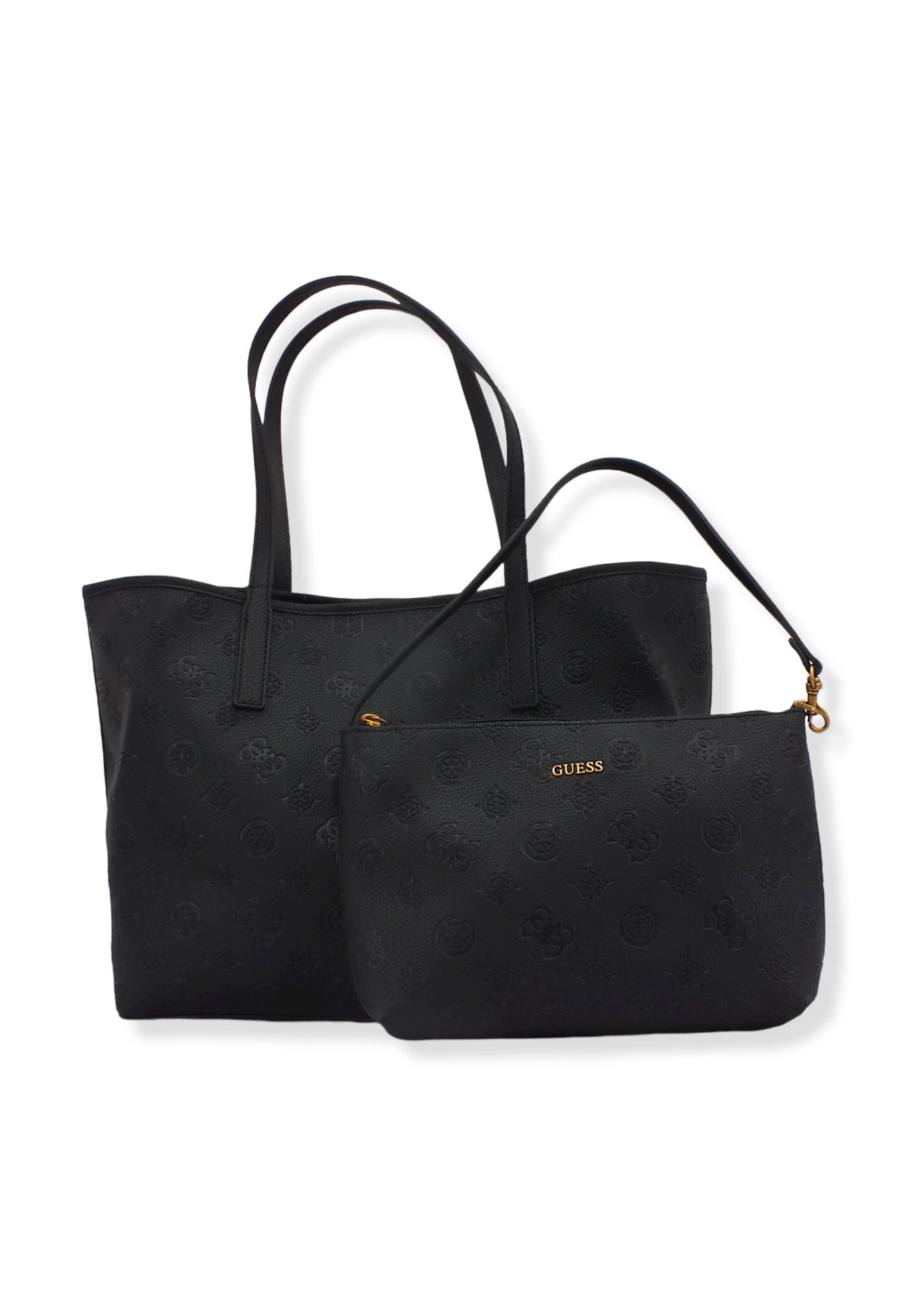 GUESS Borsa Pochette Vikky Tote Black HB699523 - Sandrini Calzature e Abbigliamento