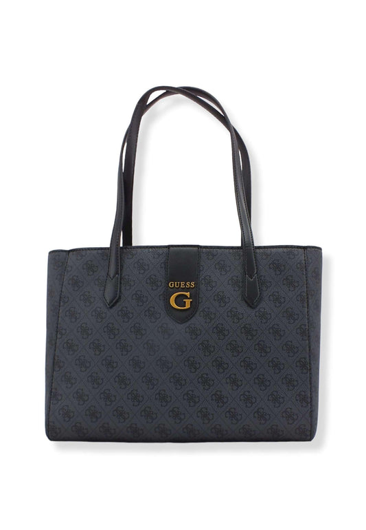 GUESS Borsa Rossana Socety Grigio Coal Logo Multi SB855123 - Sandrini Calzature e Abbigliamento