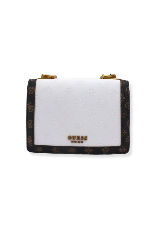 GUESS Borsa Tracolla Abey Crossbody White Logo Multi PB855821 - Sandrini Calzature e Abbigliamento