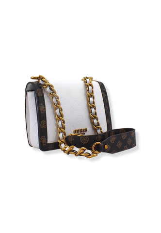 GUESS Borsa Tracolla Abey Crossbody White Logo Multi PB855821 - Sandrini Calzature e Abbigliamento