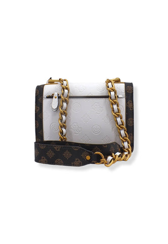 GUESS Borsa Tracolla Abey Crossbody White Logo Multi PB855821 - Sandrini Calzature e Abbigliamento