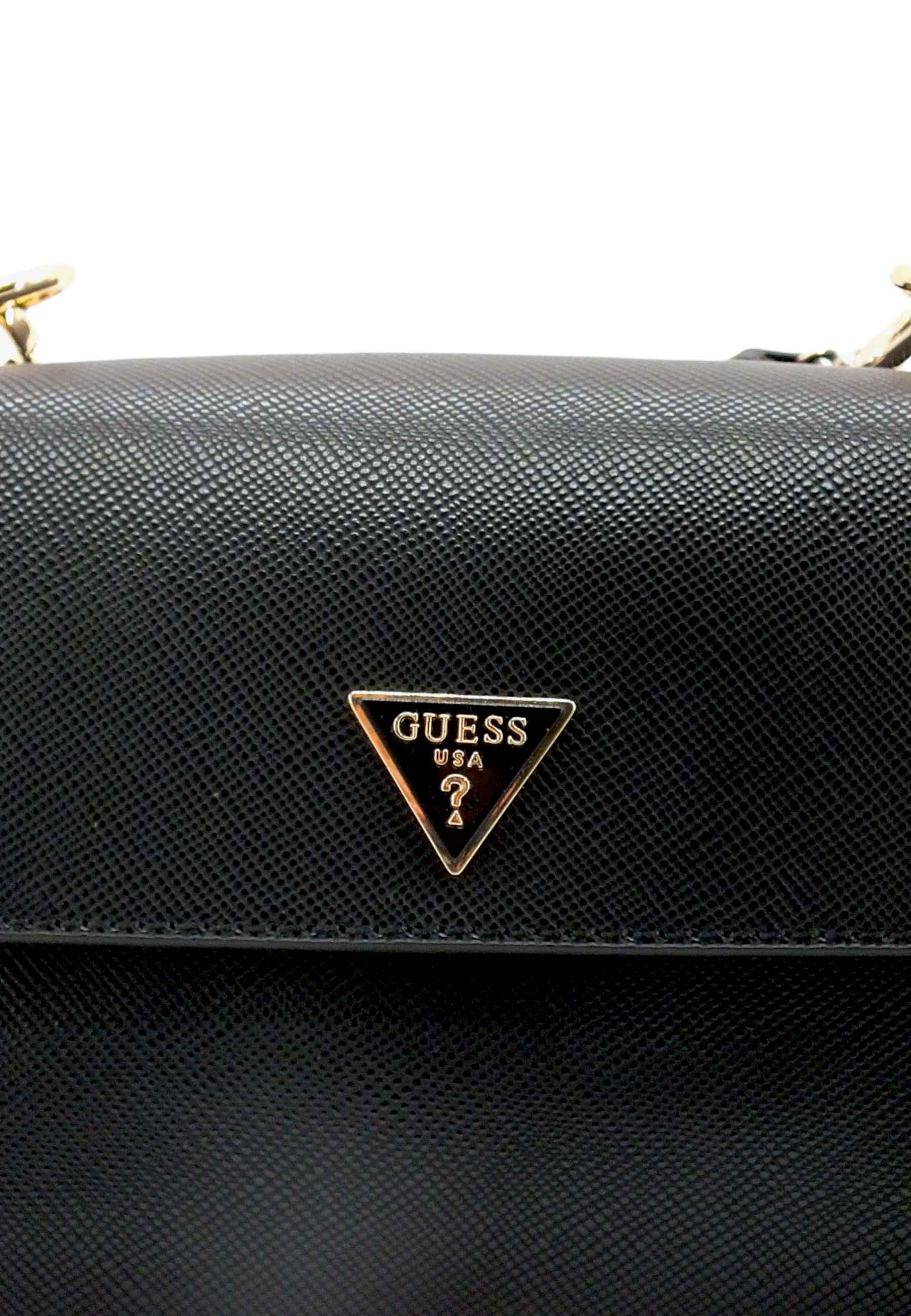 GUESS Borsa Tracolla Alexie Crossbody Black VG841619 - Sandrini Calzature e Abbigliamento