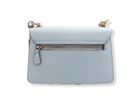 GUESS Borsa Tracolla Alexie Crossbody Flap Azzurro Pale Cloud VG841619 - Sandrini Calzature e Abbigliamento