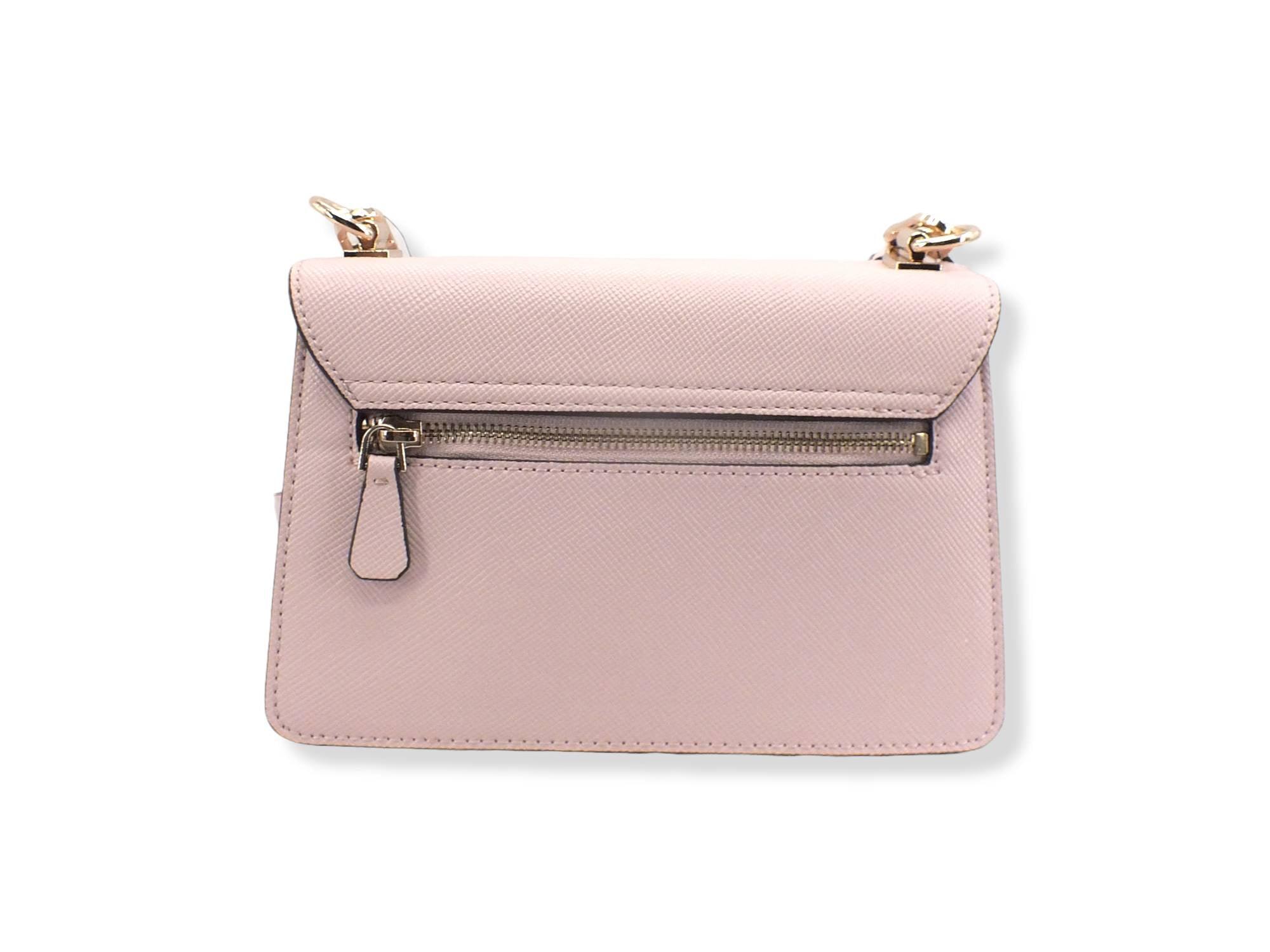 GUESS Borsa Tracolla Alexie Crossbody Flap Light Rose VG841619 - Sandrini Calzature e Abbigliamento