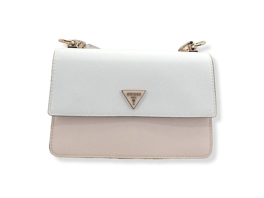 GUESS Borsa Tracolla Alexie Crossbody Flap White Multi VG841619 - Sandrini Calzature e Abbigliamento