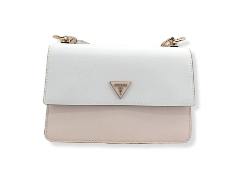 GUESS Borsa Tracolla Alexie Crossbody Flap White Multi VG841619 - Sandrini Calzature e Abbigliamento