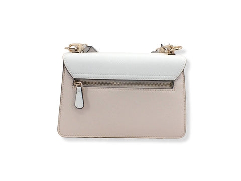 GUESS Borsa Tracolla Alexie Crossbody Flap White Multi VG841619 - Sandrini Calzature e Abbigliamento