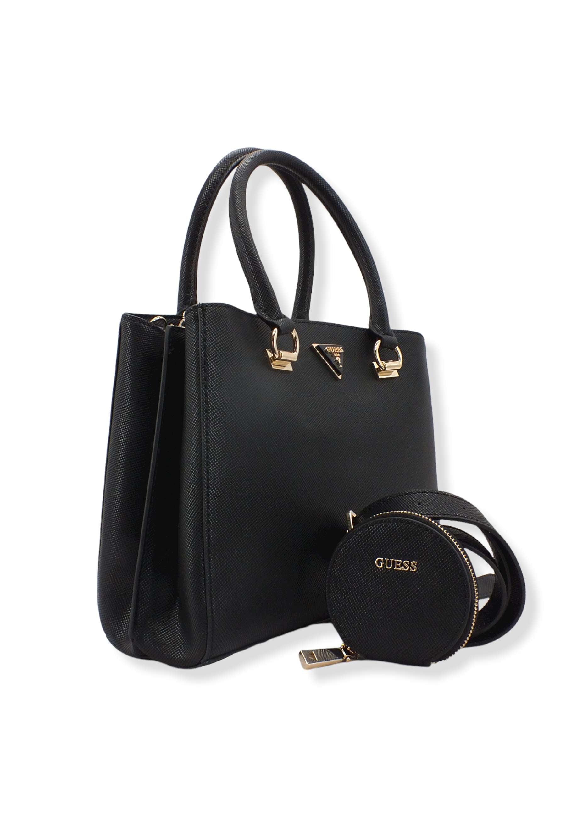 GUESS Borsa Tracolla Alexie Girlfriend Black VG841606 - Sandrini Calzature e Abbigliamento