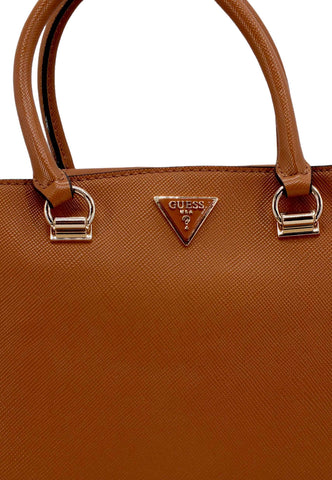 GUESS Borsa Tracolla Alexie Girlfriend Marrone Light Cognac VG841606 - Sandrini Calzature e Abbigliamento