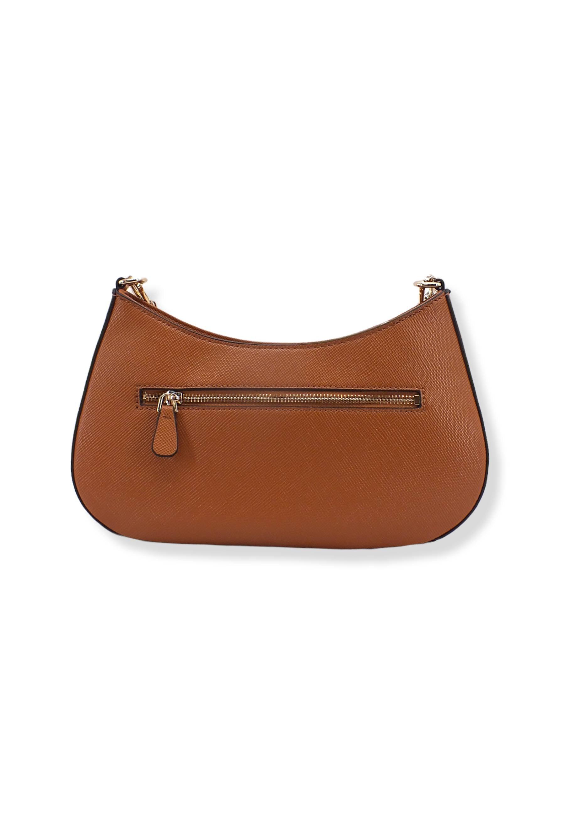 GUESS Borsa Tracolla Alexie Sholder Bag Marrone Light Cognac VG841618 - Sandrini Calzature e Abbigliamento