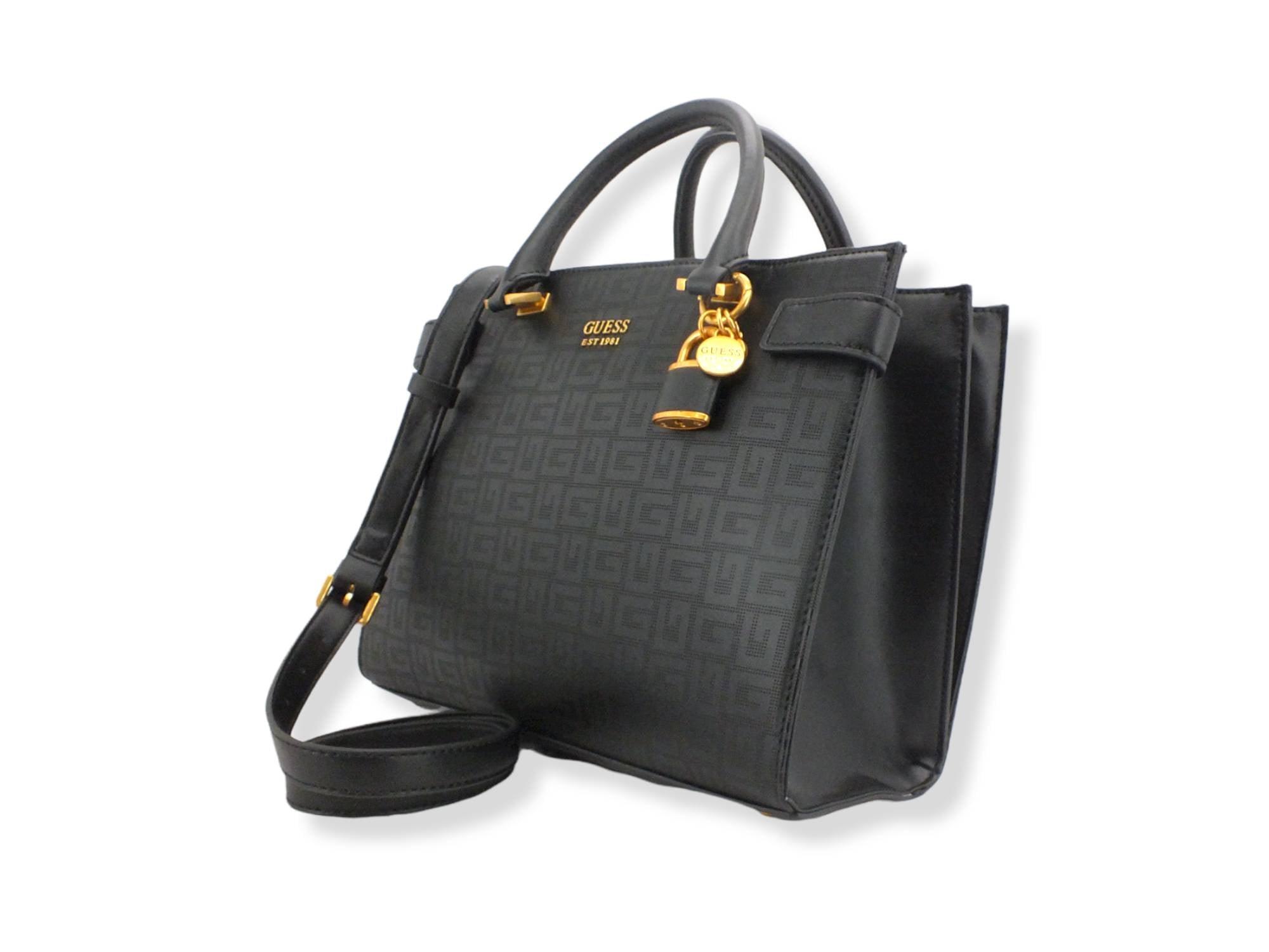 GUESS Borsa Tracolla Atene Socety Black XA841906 - Sandrini Calzature e Abbigliamento
