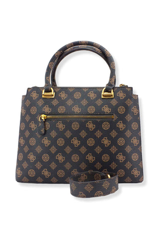 GUESS Borsa Tracolla Centre Stage Marrone Mocha Logo PB850406 - Sandrini Calzature e Abbigliamento