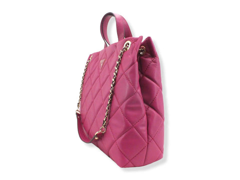 GUESS Borsa Tracolla Cessily Shopper Rosa Fuchsia QG767924 - Sandrini Calzature e Abbigliamento