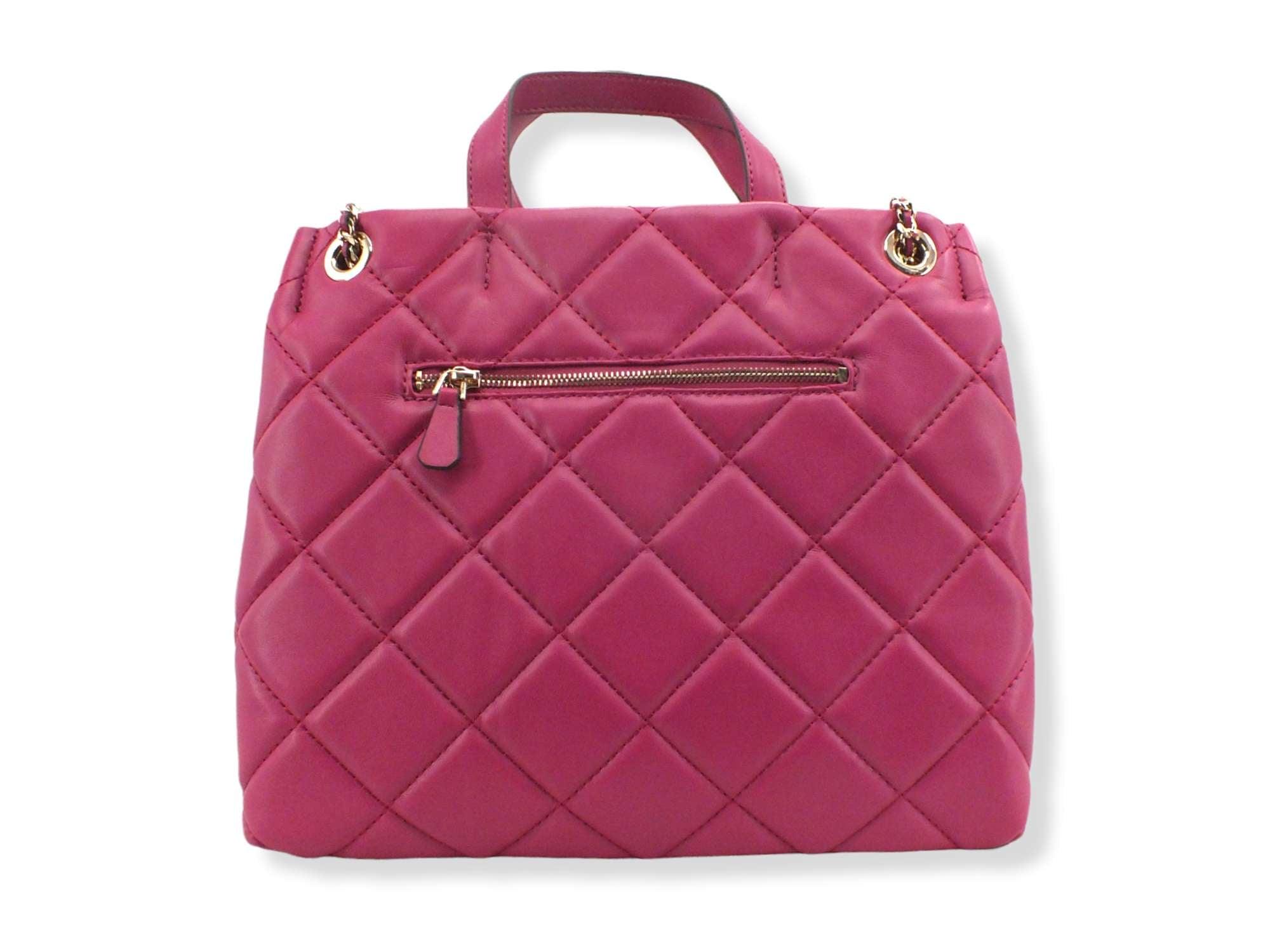 GUESS Borsa Tracolla Cessily Shopper Rosa Fuchsia QG767924 - Sandrini Calzature e Abbigliamento