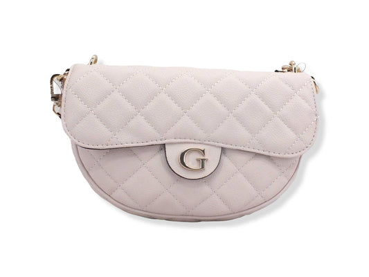 GUESS Borsa Tracolla Gillian Flat Grigio Stone QG839421 - Sandrini Calzature e Abbigliamento