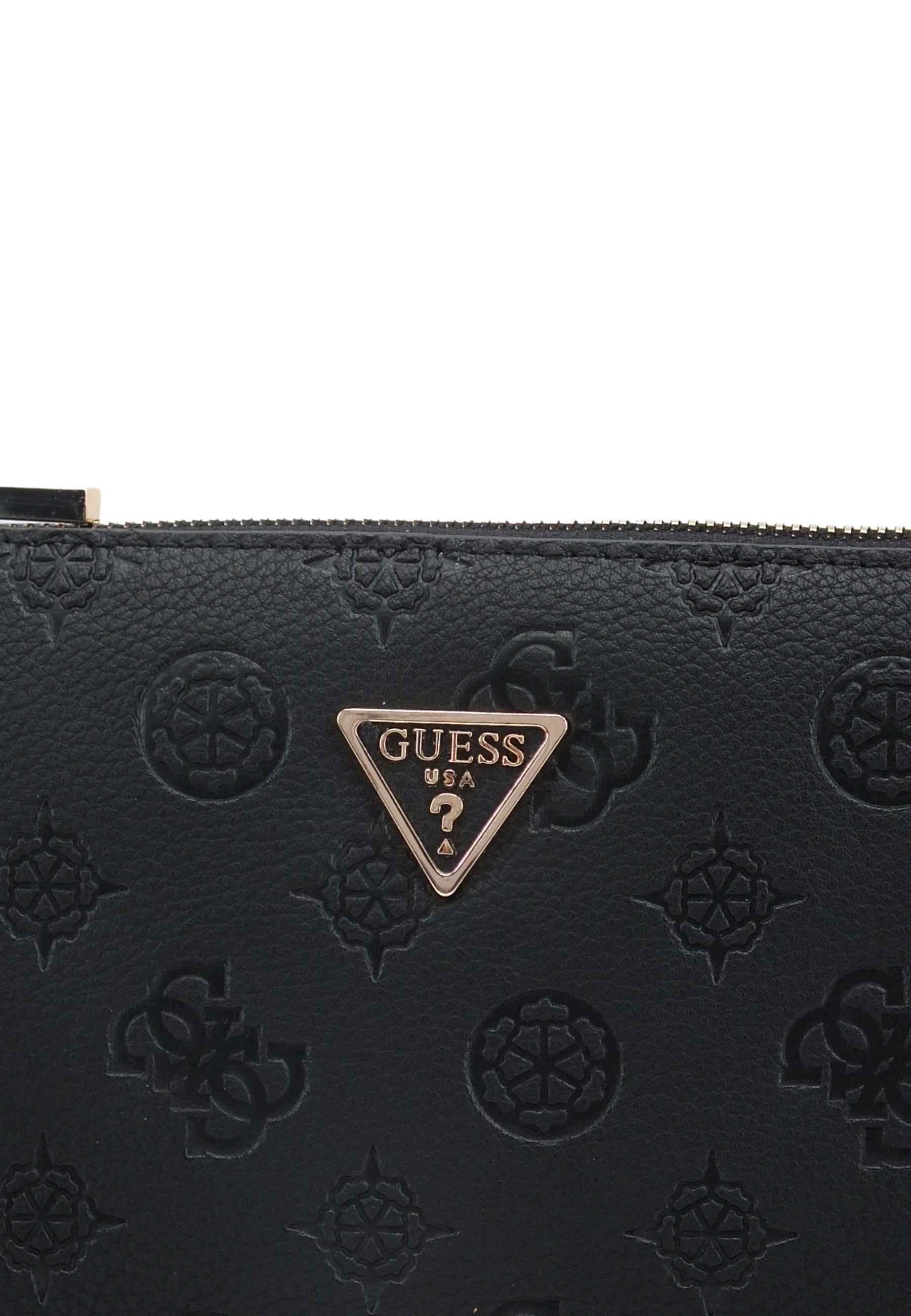 GUESS Borsa Tracolla Helania Mini Black PG840372 - Sandrini Calzature e Abbigliamento