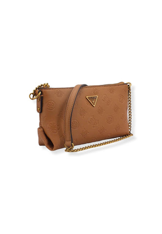 GUESS Borsa Tracolla Helania Mini Marrone Caramel PB840372 - Sandrini Calzature e Abbigliamento