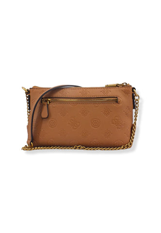 GUESS Borsa Tracolla Helania Mini Marrone Caramel PB840372 - Sandrini Calzature e Abbigliamento