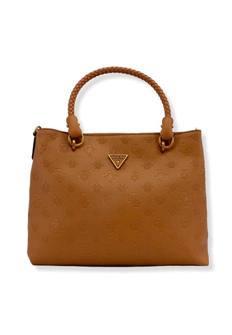 GUESS Borsa Tracolla Helania Socety Marrone Caramel PB840310 - Sandrini Calzature e Abbigliamento