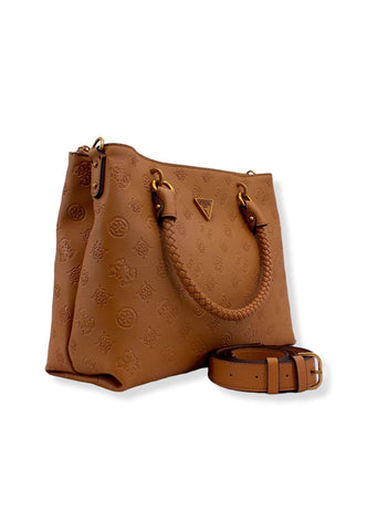 GUESS Borsa Tracolla Helania Socety Marrone Caramel PB840310 - Sandrini Calzature e Abbigliamento
