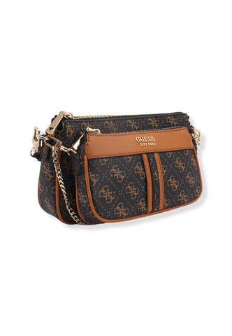 GUESS Borsa Tracolla Kasinta Mini Brown Cognac SG840570 - Sandrini Calzature e Abbigliamento