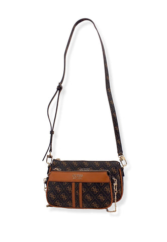 GUESS Borsa Tracolla Kasinta Mini Brown Cognac SG840570 - Sandrini Calzature e Abbigliamento