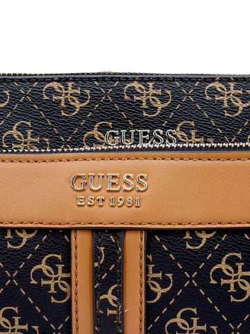 GUESS Borsa Tracolla Kasinta Mini Brown Cognac SG840570 - Sandrini Calzature e Abbigliamento