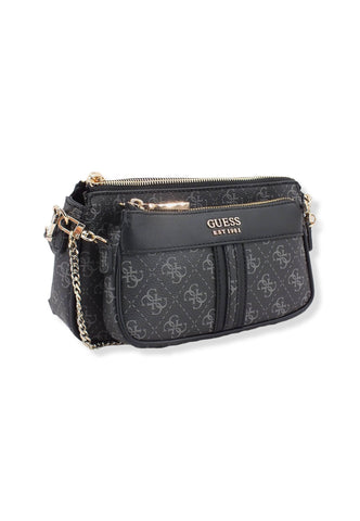 GUESS Borsa Tracolla Kasinta Mini Grigio Coal Multi SG840570 - Sandrini Calzature e Abbigliamento