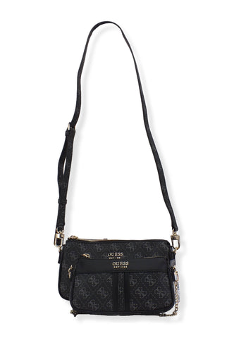 GUESS Borsa Tracolla Kasinta Mini Grigio Coal Multi SG840570 - Sandrini Calzature e Abbigliamento
