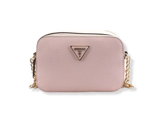 GUESS Borsa Tracolla Noelle Crossbody Camera Double Light Rose ZG787914 - Sandrini Calzature e Abbigliamento