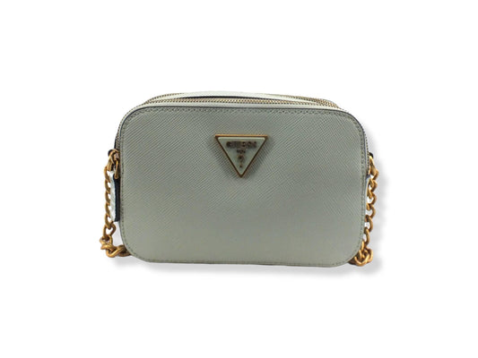 GUESS Borsa Tracolla Noelle Crossbody Camera Double Verde Sage ZB787914 - Sandrini Calzature e Abbigliamento