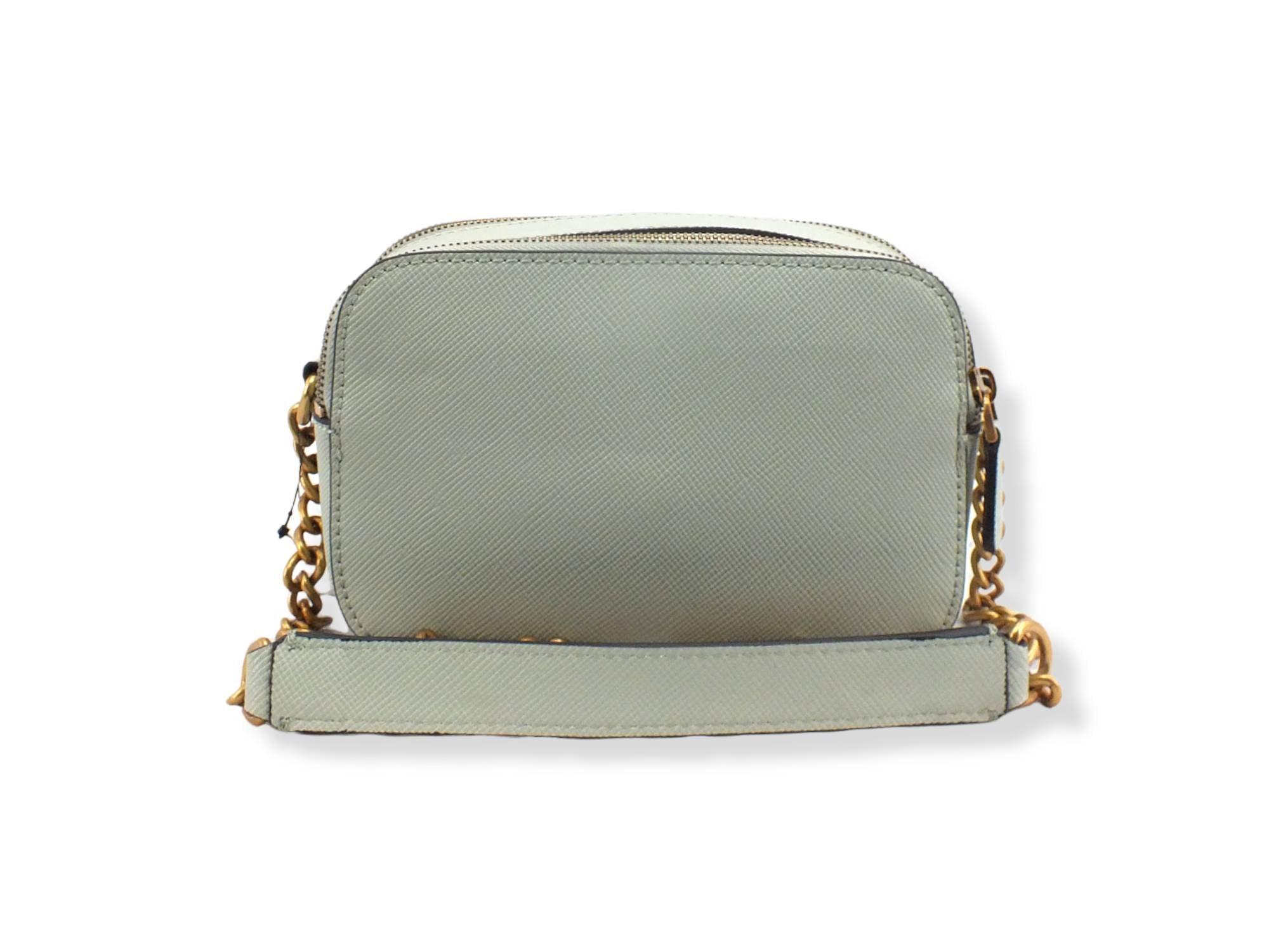 GUESS Borsa Tracolla Noelle Crossbody Camera Double Verde Sage ZB787914 - Sandrini Calzature e Abbigliamento
