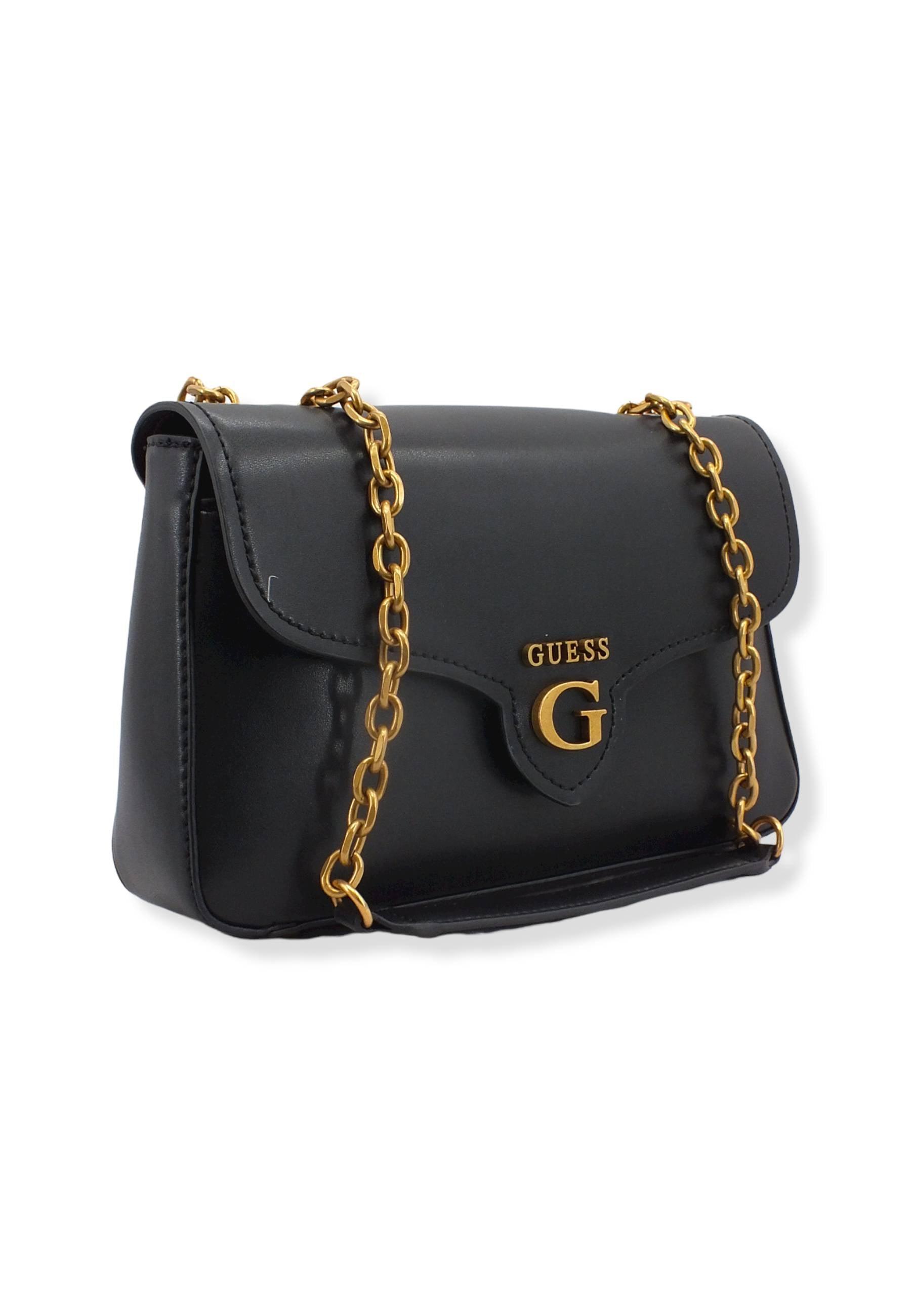 GUESS Borsa Tracolla Rossana Crossbody Black VB855121 - Sandrini Calzature e Abbigliamento
