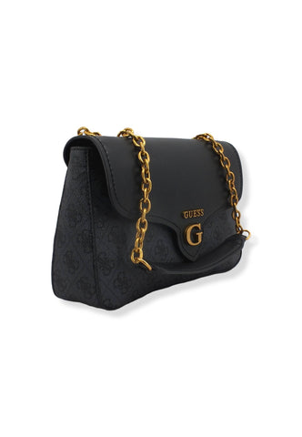 GUESS Borsa Tracolla Rossana Crossbody Grigio Coal Logo Multi SB855121 - Sandrini Calzature e Abbigliamento