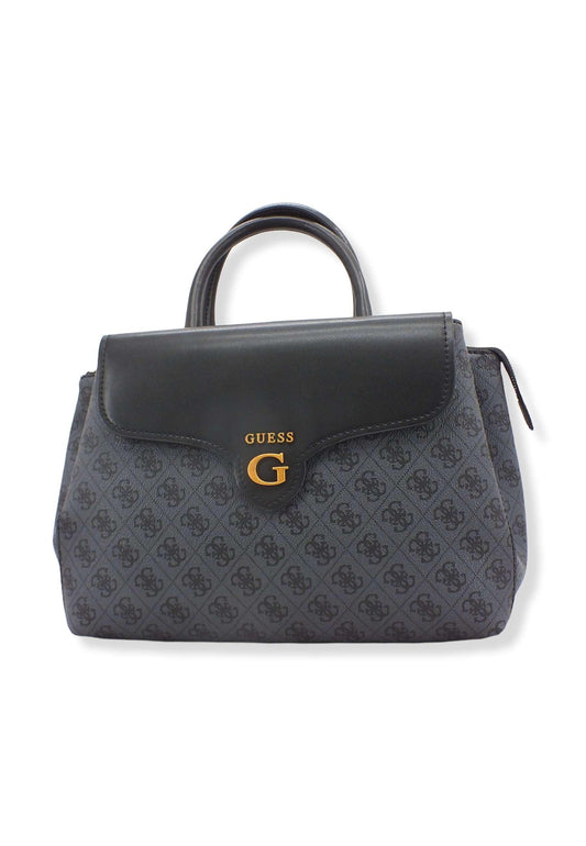 GUESS Borsa Tracolla Rossana Grigio Coal Logo Multi SB855106 - Sandrini Calzature e Abbigliamento