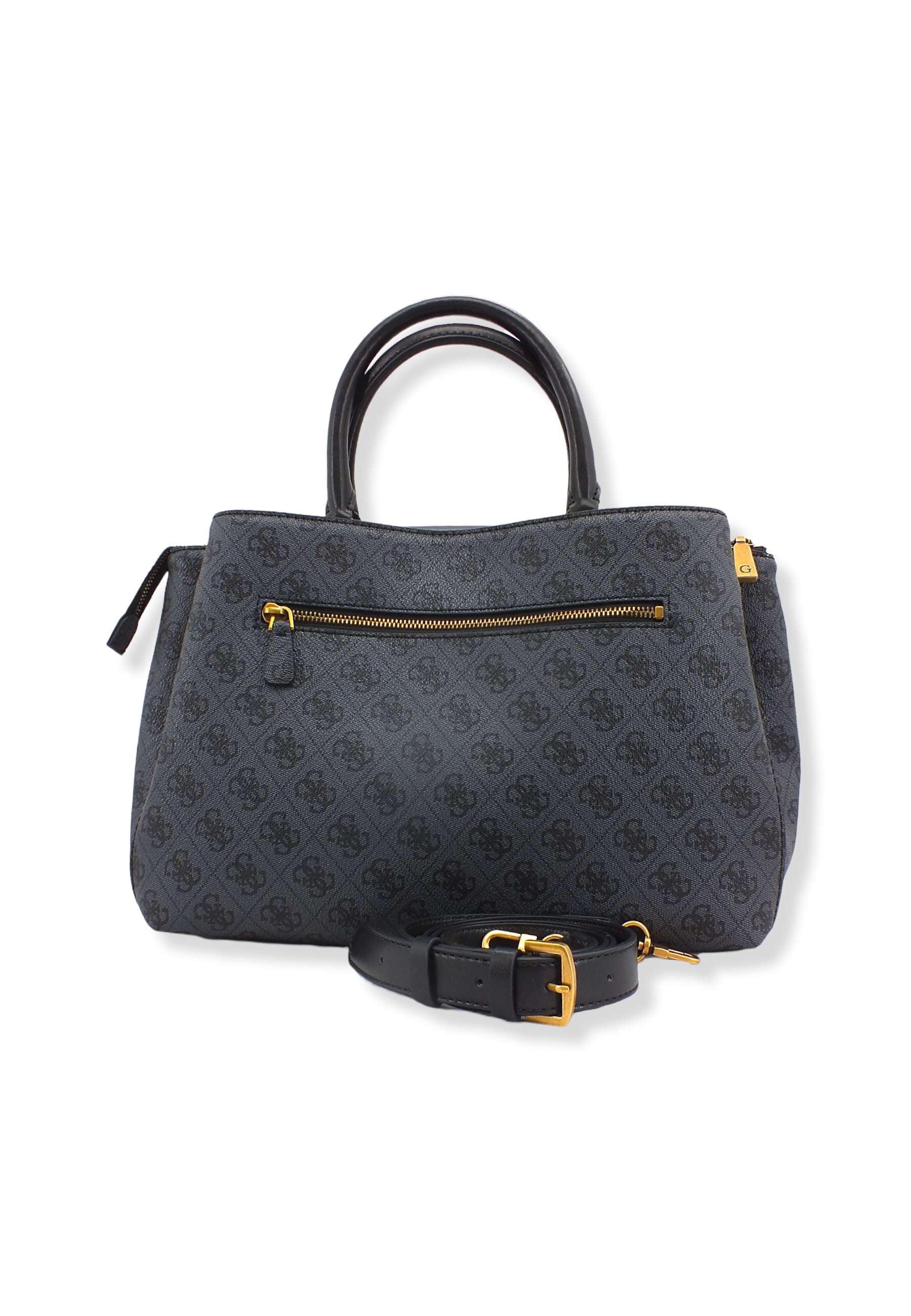 GUESS Borsa Tracolla Rossana Grigio Coal Logo Multi SB855106 - Sandrini Calzature e Abbigliamento