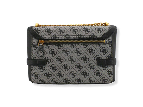 GUESS Borsa Tracolla Zadie Loghi Black Logo SA839619 - Sandrini Calzature e Abbigliamento