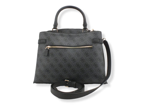 GUESS Borsa Tracolla Zadie Loghi Nero Coal Logo SG839606 - Sandrini Calzature e Abbigliamento