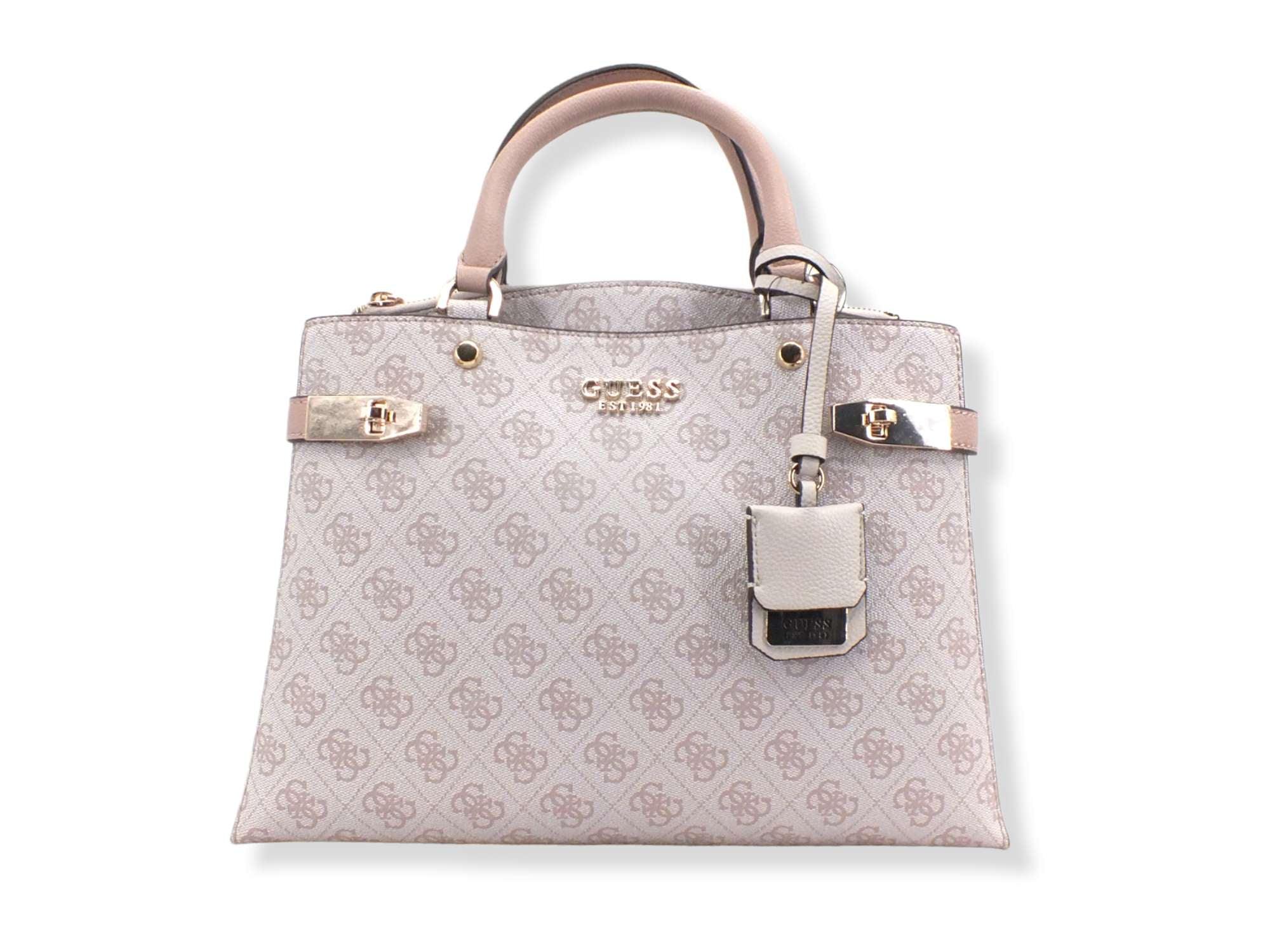 GUESS Borsa Tracolla Zadie Loghi Rosa Powder Logo SG839606 - Sandrini Calzature e Abbigliamento
