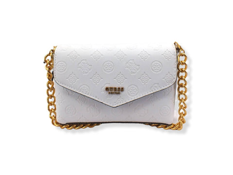 GUESS Borsa Tracolla Zanelle Mini Loghi Rilievo White Logo PA849278 - Sandrini Calzature e Abbigliamento