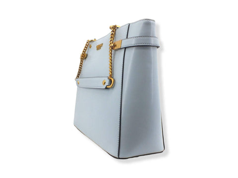 GUESS Borsa Zadie Tote Girlfriend Azzurro Pale Cloud VA841523 - Sandrini Calzature e Abbigliamento