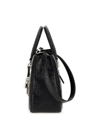 GUESS Caddie Borsa Girlfriend Satchel Black GG878306 - Sandrini Calzature e Abbigliamento