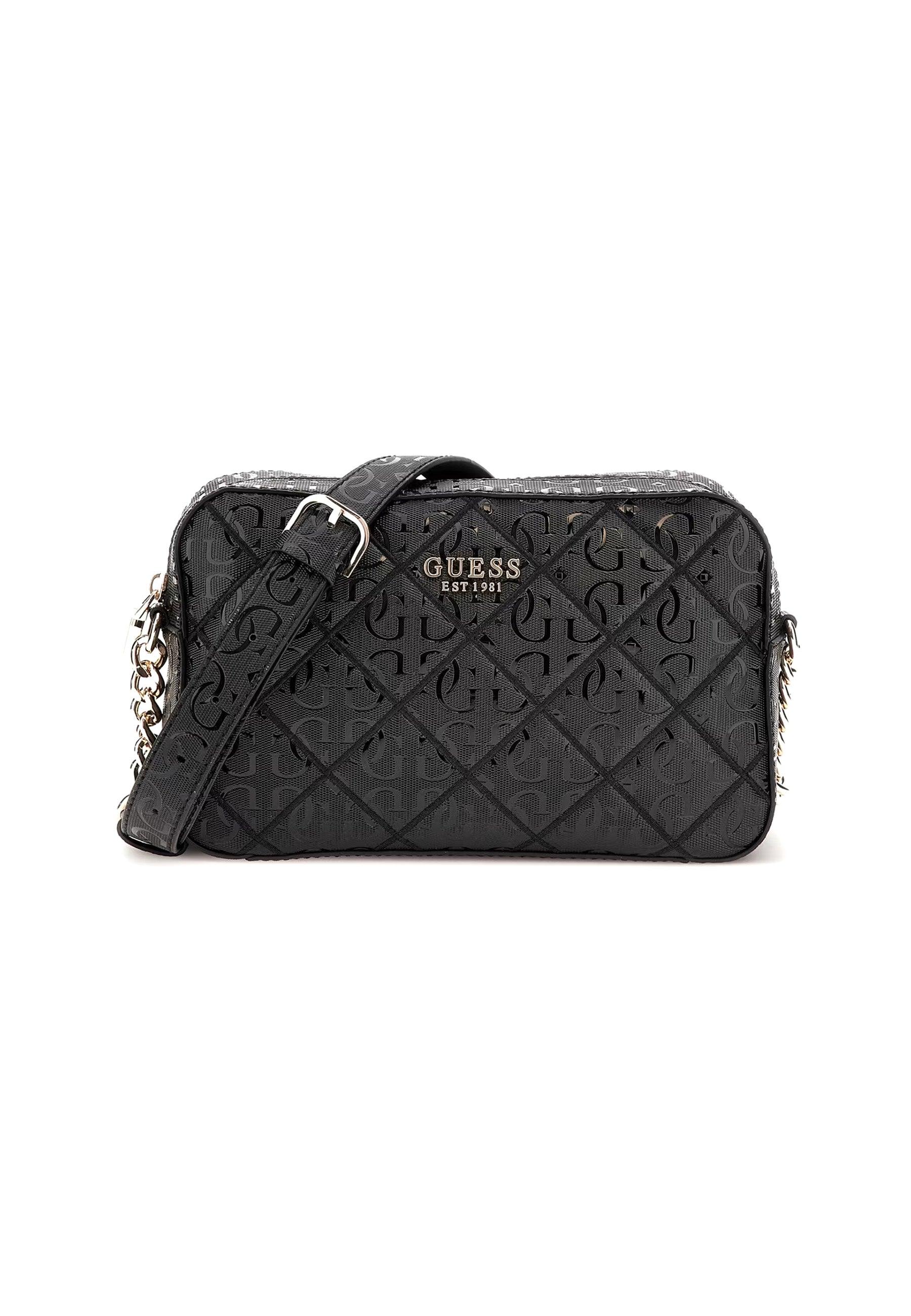 GUESS Caddie Borsa Tracolla Black GG878314 - Sandrini Calzature e Abbigliamento