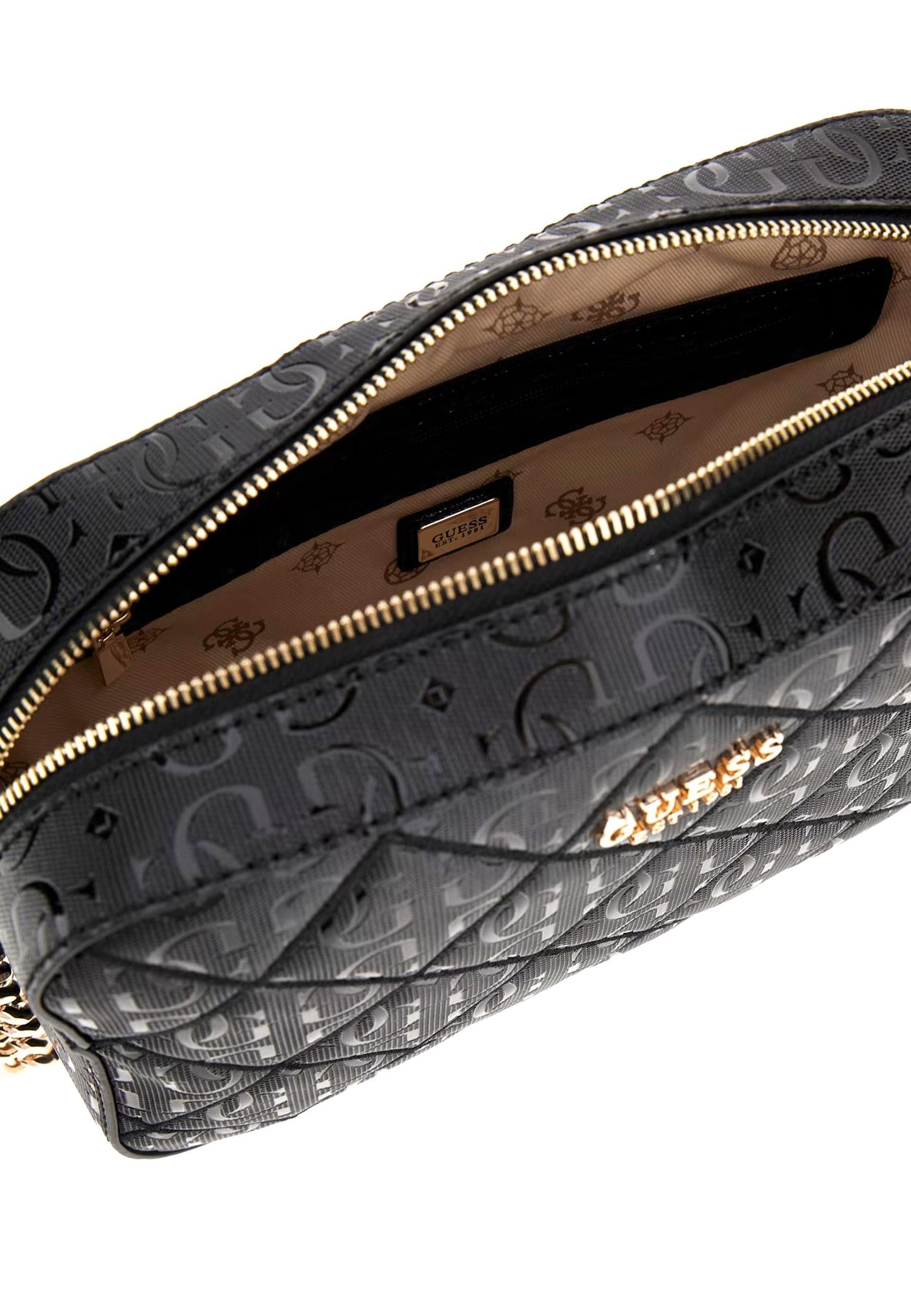 GUESS Caddie Borsa Tracolla Black GG878314 - Sandrini Calzature e Abbigliamento