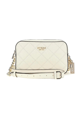 GUESS Caddie Borsa Tracolla Stone Bianco GG878314 - Sandrini Calzature e Abbigliamento