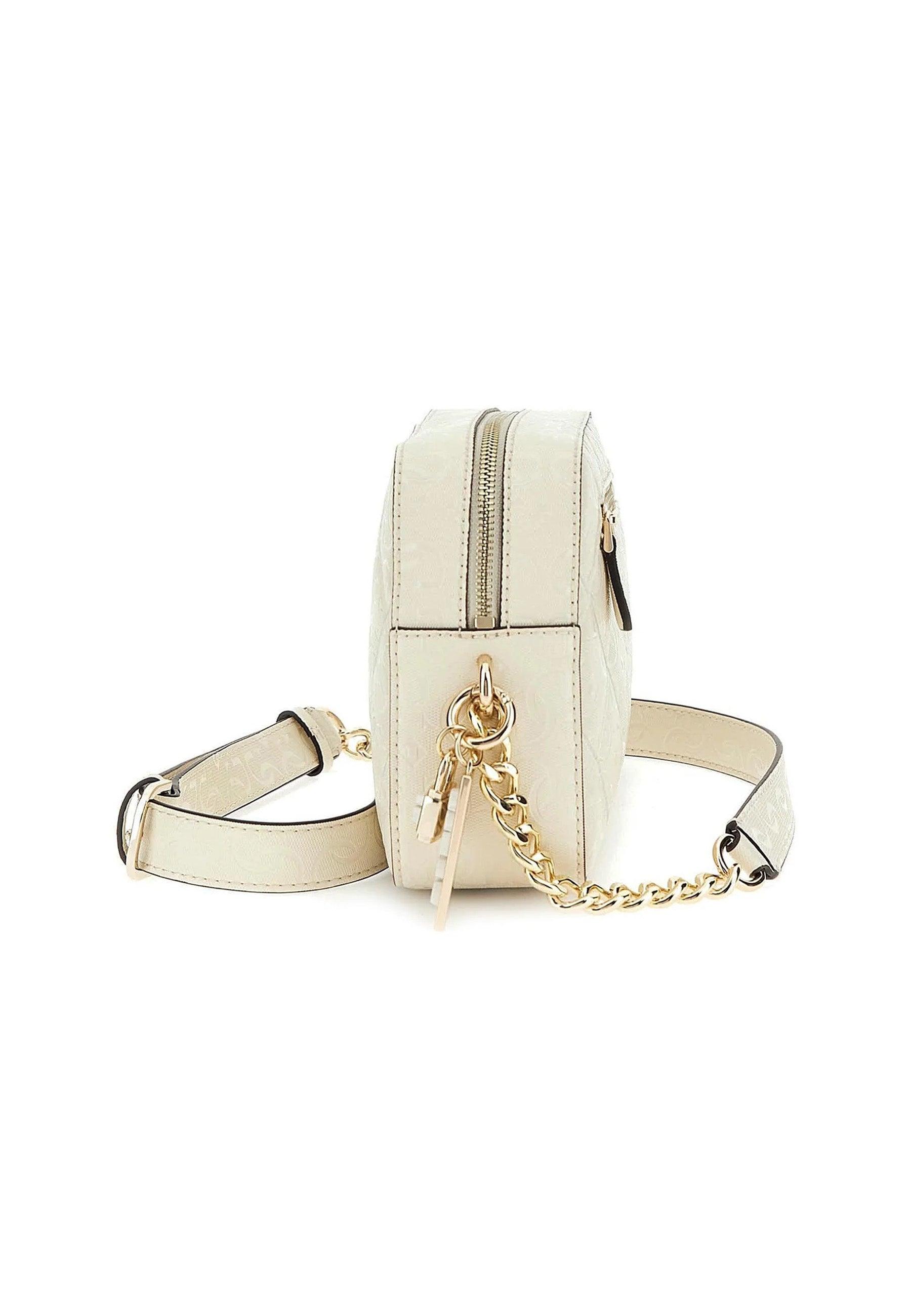 GUESS Caddie Borsa Tracolla Stone Bianco GG878314 - Sandrini Calzature e Abbigliamento